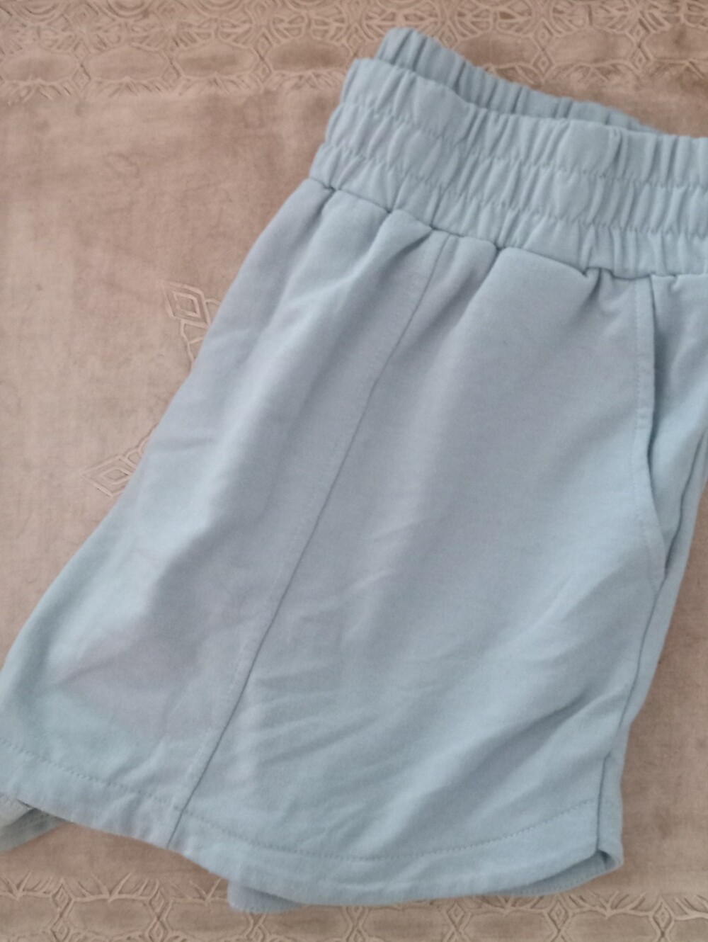 Women's Athletic Light Gray Shorts